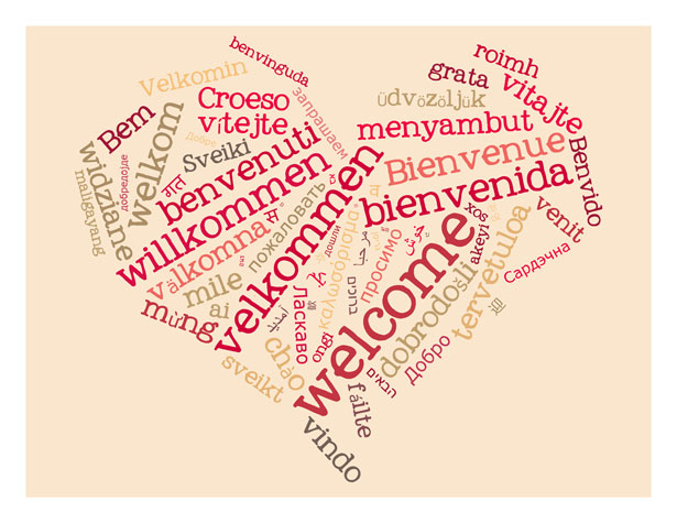 UNA BIENVENIDA AGRADABLE