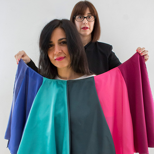 Juego de capas cromáticas para asesoría de imagen y peluquería tonos fríos