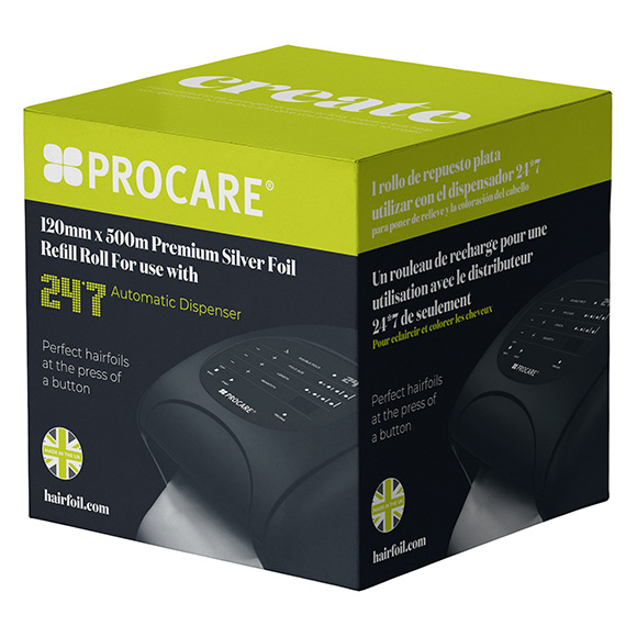 Rollo de papel de aluminio para máquina automática