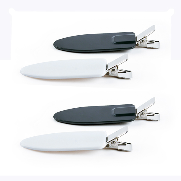 Pinzas antimarca para recogidos de peluquería