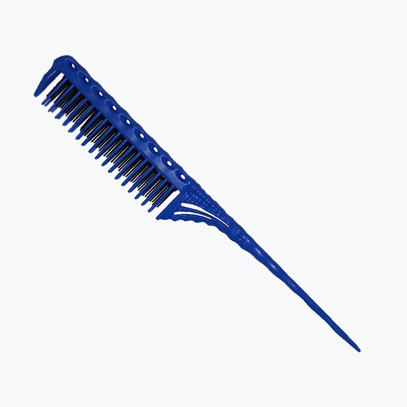 Peine crepar ergonómico azul