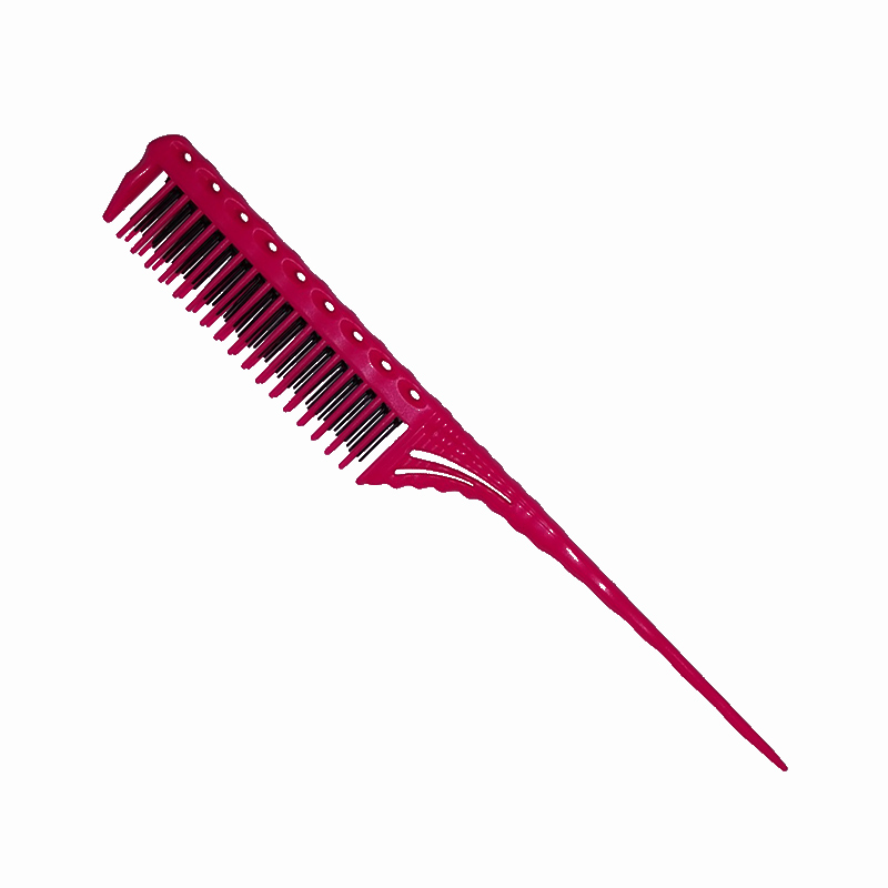 Peine crepar ergonomico rojo